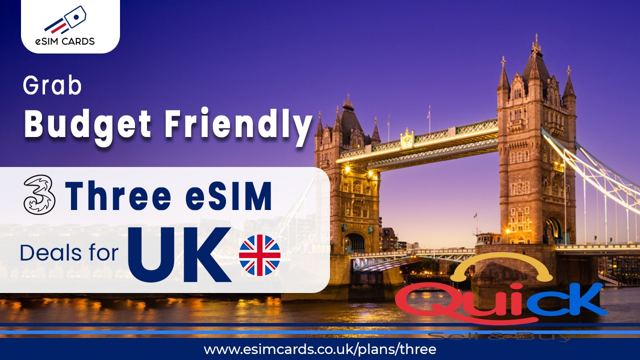 Three eSIM by eSIM Cards | Ditch Plastic SIM